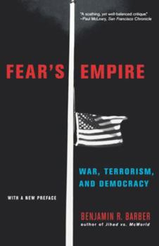 Paperback Fear's Empire: War, Terrorism, and Democracy Book