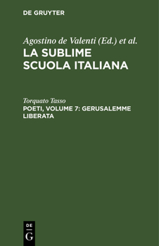 Hardcover Poeti, Volume 7: Gerusalemme Liberata [Latin] Book