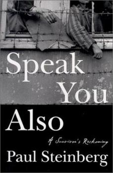 Hardcover Speak You Also: A Survivor's Reckoning Book