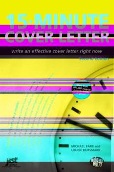 Paperback 15-Minute Cover Letter: Write Book