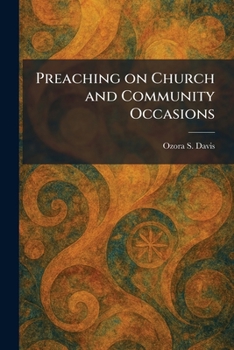 Paperback Preaching on Church and Community Occasions Book