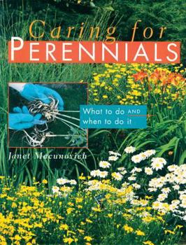 Paperback Caring for Perennials: What to Do and When to Do It Book