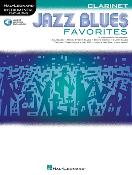 Paperback Jazz Blues Favorites: Clarinet [With Access Code] Book