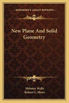 Paperback New Plane And Solid Geometry Book