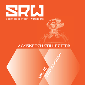 Paperback Srw Sketch Collection: Vol. 01: Scott Robertson Book