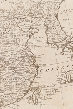 China, divided into its great provinces according to the best authorities: A Poetose Notebook (50 pages/25 sheets)