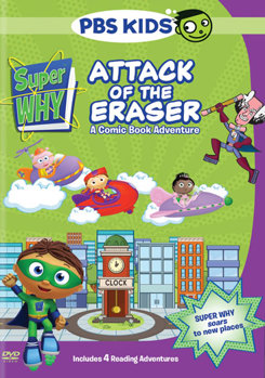 DVD Super Why: Attack of the Eraser, A Comic Book Adventure Book