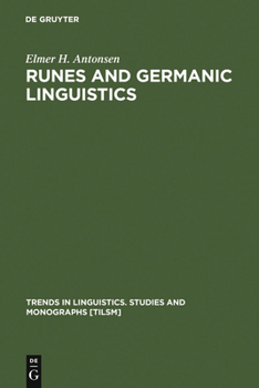 Hardcover Runes and Germanic Linguistics Book