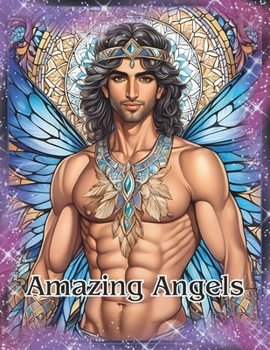 Paperback Coloring Book for Adults - Amazing Angels Book