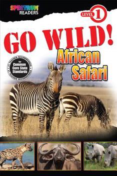 Paperback Go Wild! African Safari Book