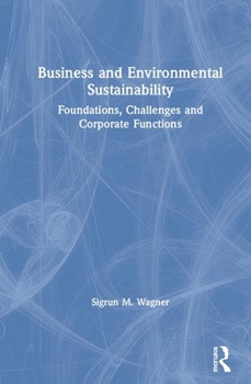 Paperback Business and Environmental Sustainability: Foundations, Challenges and Corporate Functions Book