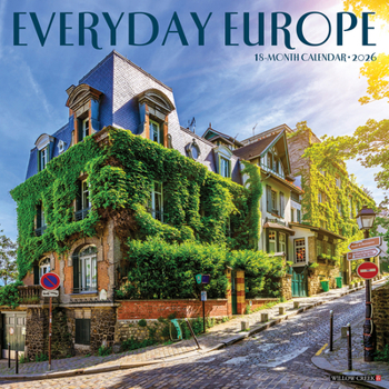 Calendar Everyday Europe 2026 Wall Calendar Book