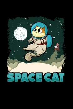Space Cat: Cute Cat Astronaut Space Exploration Blank Composition Notebook for Journaling & Writing (120 Lined Pages, 6 x 9)