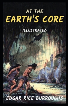 Paperback At the Earth's Core Illustrated Book