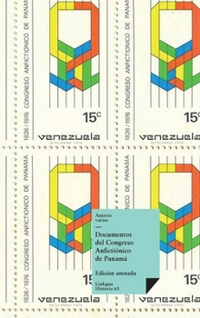 Hardcover Documentos del Congreso Anfictiónico de Panamá [Spanish] Book