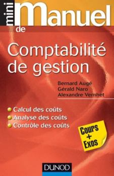 Paperback Mini Manuel de Comptabilité de gestion [French] Book