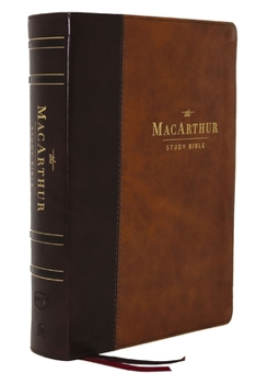 Imitation Leather Nkjv, MacArthur Study Bible, 2nd Edition, Leathersoft, Brown, Indexed, Comfort Print: Unleashing God's Truth One Verse at a Time Book