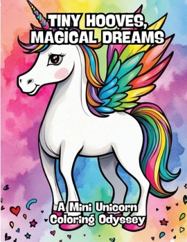 Paperback Tiny Hooves, Magical Dreams: A Mini Unicorn Coloring Odyssey Book