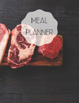 Meal Planner: Track and plan your food weekly, contains shopping list