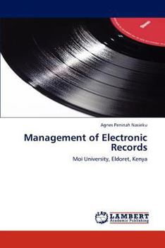 Paperback Management of Electronic Records Book
