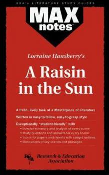 Paperback Raisin in the Sun, a (Maxnotes Literature Guides) Book