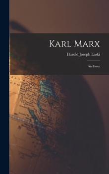 Hardcover Karl Marx; an Essay Book