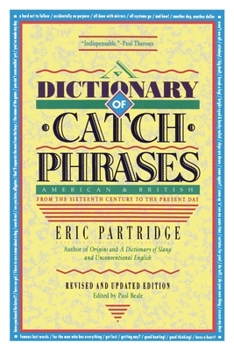 Paperback Dictionary of Catch Phrases Book