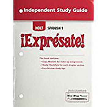 Paperback ?Expr?sate!: Independent Study Guide Levels 1a/1b/1 [Spanish] Book