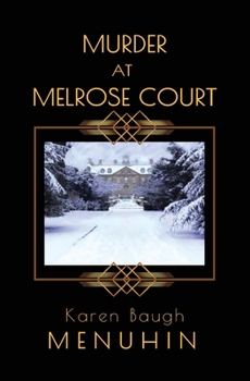 Paperback Murder at Melrose Court: A Country House Christmas Murder Book