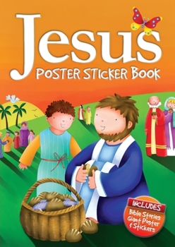 Paperback Jesus Poster Sticker Book