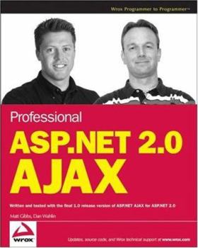 Paperback Professional ASP.Net 2.0 Ajax Book