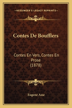 Paperback Contes De Boufflers: Contes En Vers, Contes En Prose (1878) [French] Book