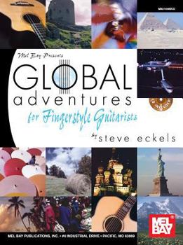 Paperback Global Adventures for Fingerstyle Guitarists [With CD (Audio)] Book