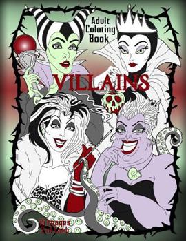 Disney Villains Adult Coloring Book