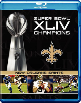 Blu-ray Super Bowl XLIV Champions: New Orleans Saints Book