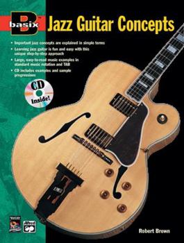 Paperback Basix Jazz Guitar Concepts Book