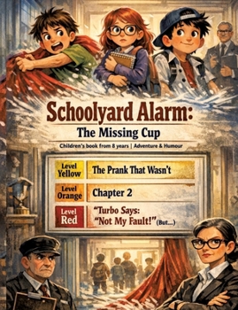 Paperback Schoolyard Alarm: The Missing Cup: Children's book from 8 years Adventure & humour Book