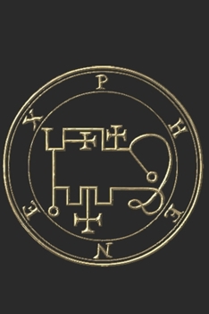 PHENEX: SIGIL KING SOLOMON 72 DEMON GOETIA 6"X9" 100 PAGE EVOCATION JOURNAL