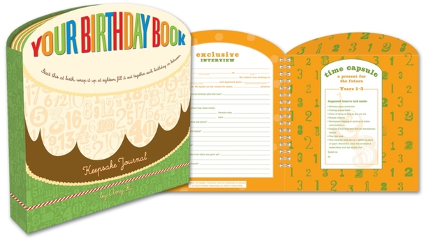 Spiral-bound Your Birthday Book: A Keepsake Journal Book