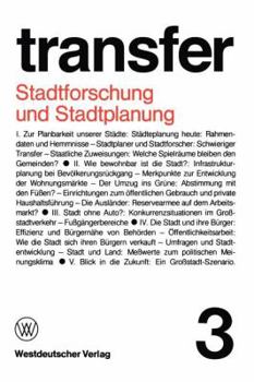 Paperback Stadtforschung Und Stadtplanung [German] Book