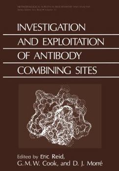 Paperback Investigation and Exploitation of Antibody Combining Sites Book