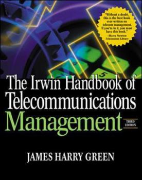 Hardcover The Irwin Handbook of Telecommunications Management Book