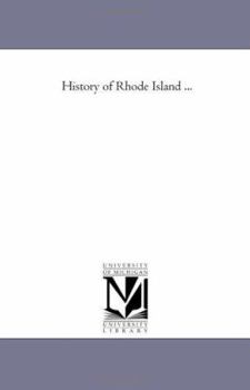 Paperback History of Rhode island ... Book