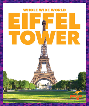 Library Binding Eiffel Tower Book
