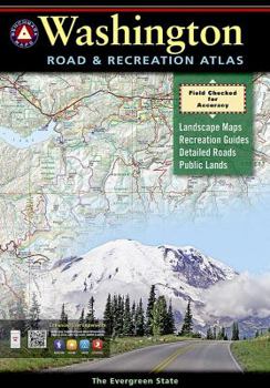 Paperback Washington Benchmark Road & Recreation Atlas Book