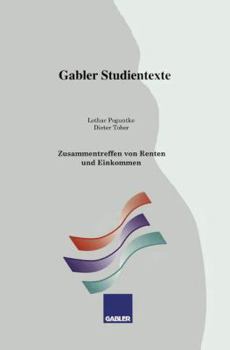Paperback Zusammentreffen Von Renten Und Einkommen [German] Book