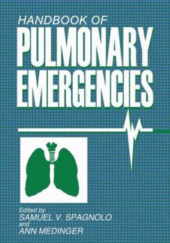 Hardcover Handbook of Pulmonary Emergencies Book