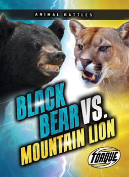 Paperback Black Bear vs. Mountain Lion Book