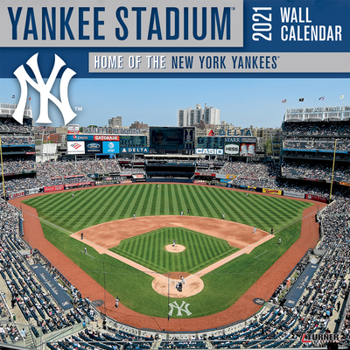 Calendar New York Yankees Yankee Stadium 2021 12x12 Stadium Wall Calendar Book