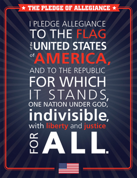 Wall Chart The Pledge of Allegiance Chart Book